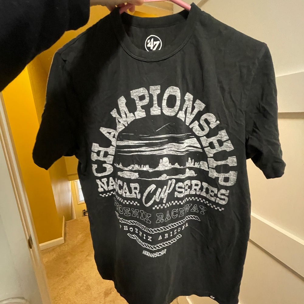 47 Black Graphic T-Shirt NASCAR Cup Series 2025